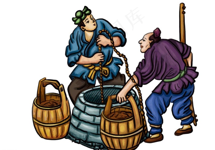 酿醋图图片