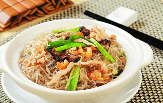 虾米粉丝煲图片