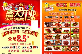 鸭霸王酱板鸭图片