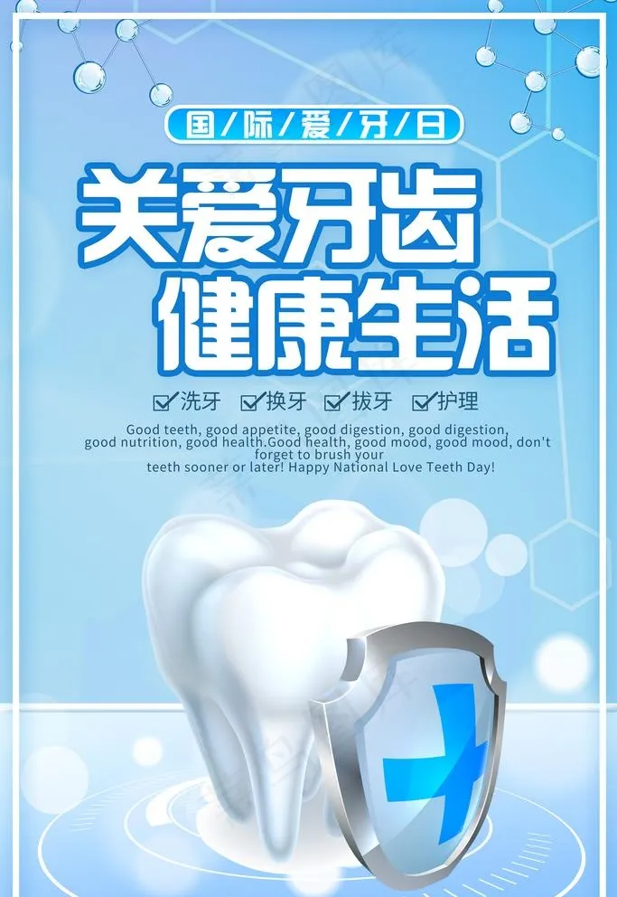 牙齿图片(3543X5315(DPI:150))psd模版下载
