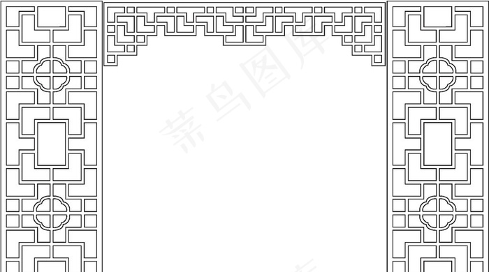 镂空 雕刻 背景墙 雕花 隔断图片eps,ai矢量模版下载