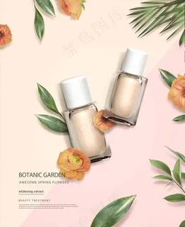 植物指甲油海报图片 植物指甲油海报图片