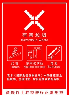 垃圾分类 有害垃圾图片 垃圾分类 有害垃圾图片