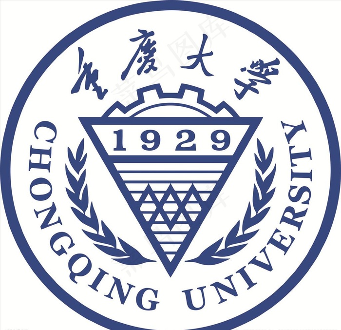 重庆大学logo图片cdr矢量模版下载