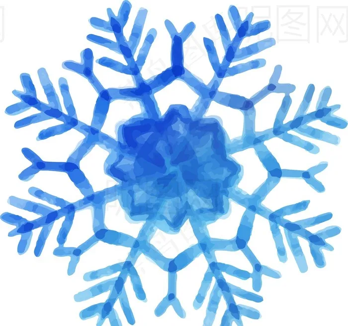 雪花图片eps,ai矢量模版下载
