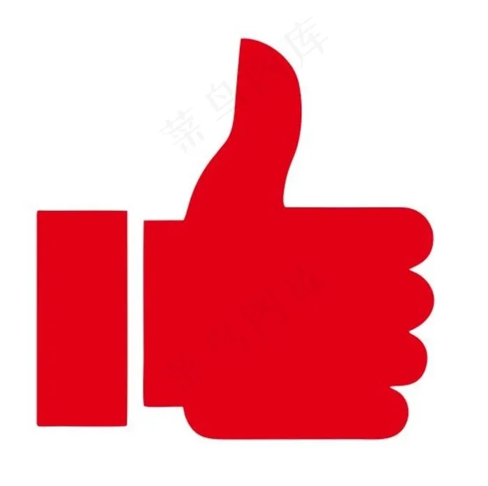 矢量竖大拇指图片cdr矢量模版下载