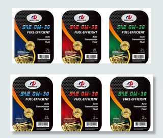润滑油标签设计图片
