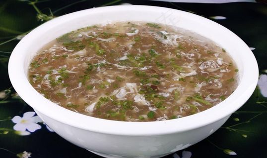 西湖牛肉羹图片