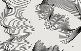 抽象线条纹理图案图片