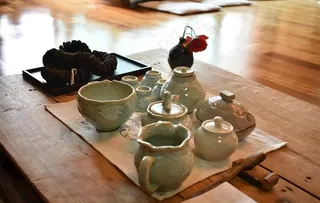 整套陶瓷茶具图片