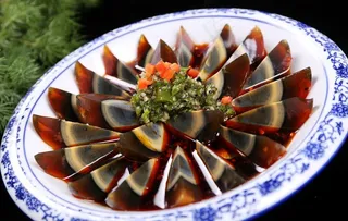 烧椒黄心皮蛋图片