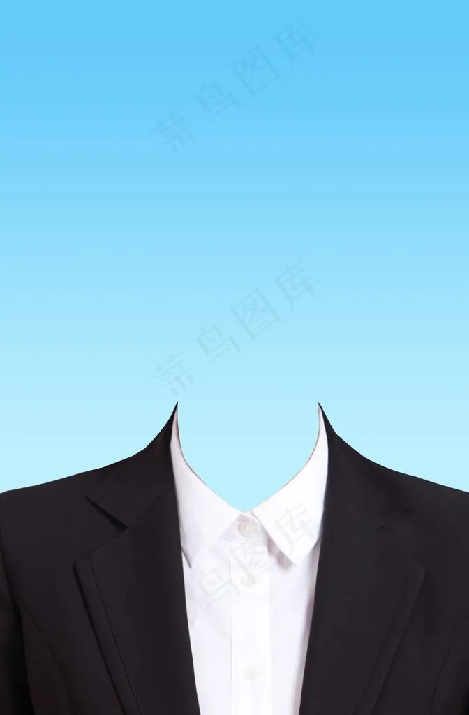 西装证件照 女图片