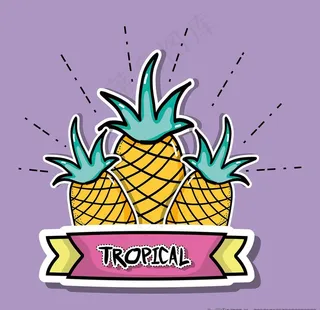 手绘卡通水果图片