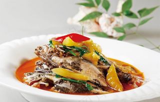 酸椒黄骨鱼图片
