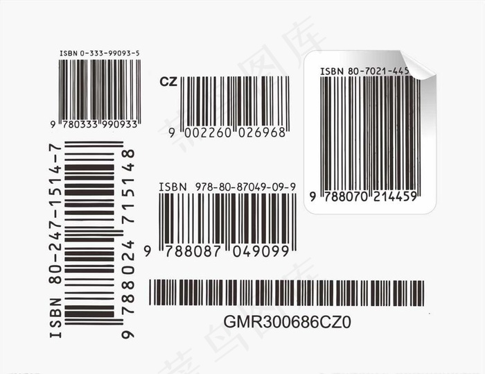 矢量条码图片cdr矢量模版下载