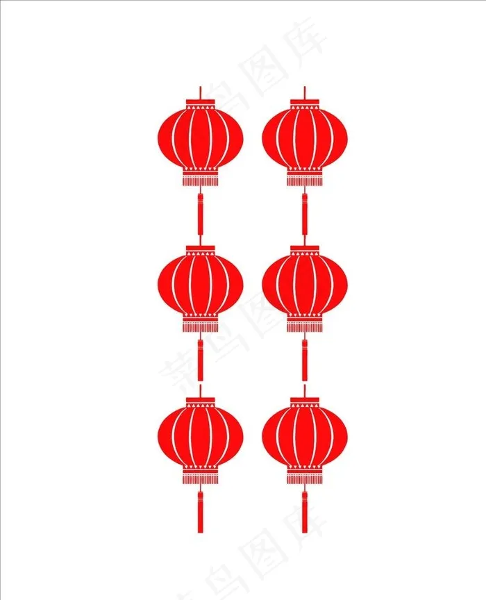 灯笼图片cdr矢量模版下载