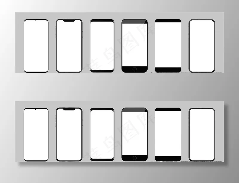 手机样机图片eps,ai矢量模版下载