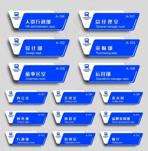 导视牌图片