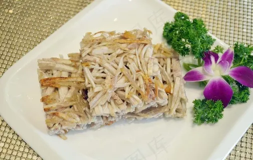 香煎芋丝糕图片 香煎芋丝糕图片