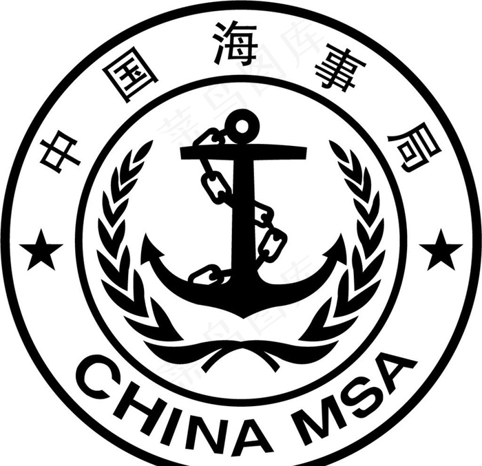 中国海事局标志图片eps,ai矢量模版下载