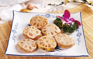 家乡藕饼夹图片