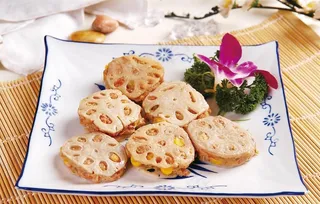 家乡藕饼夹图片