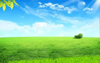 蓝天白云背景图片