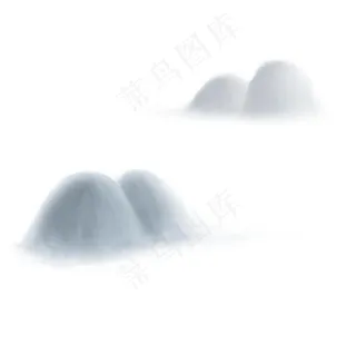 中国风素材 山水画 复古素材图片