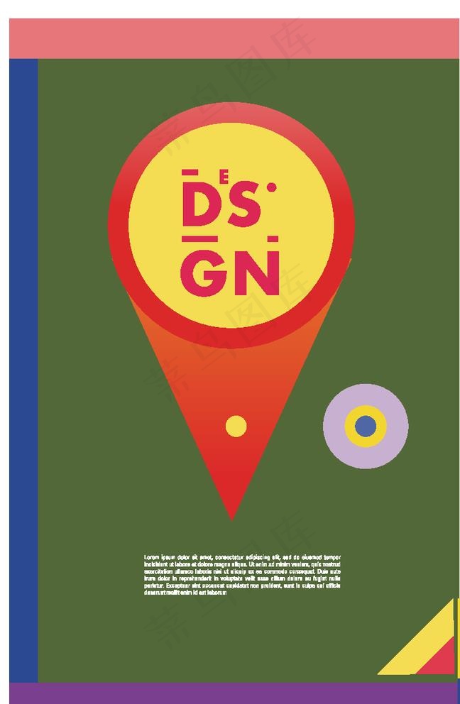 炫彩图形背景图片