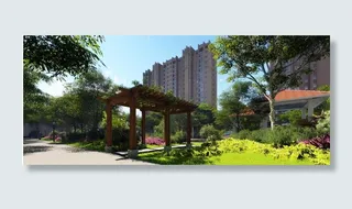 小区效果图图片