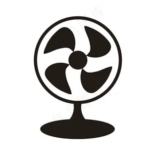 矢量电扇图片