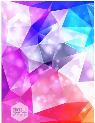 抽象3D立体几何图形图片