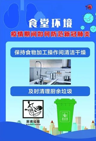 复工食堂防疫图片