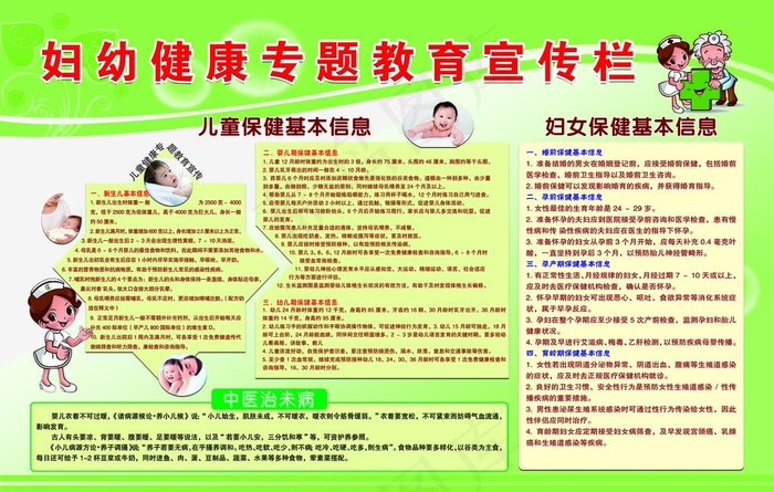 妇幼健康专题教育宣传栏图片