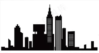 城市剪影图片