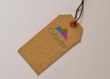 衣服吊牌样机图片