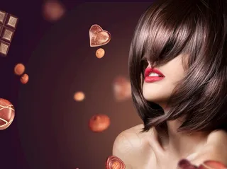 发型 美发 模特图片