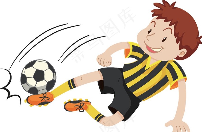 卡通运动人物图片