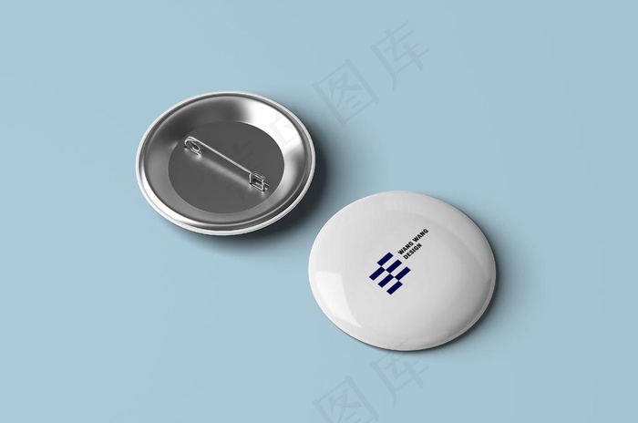 胸章样机图片(5906X4101(DPI:300))psd模版下载