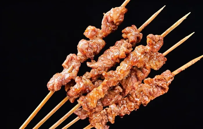 牛肉串图片
