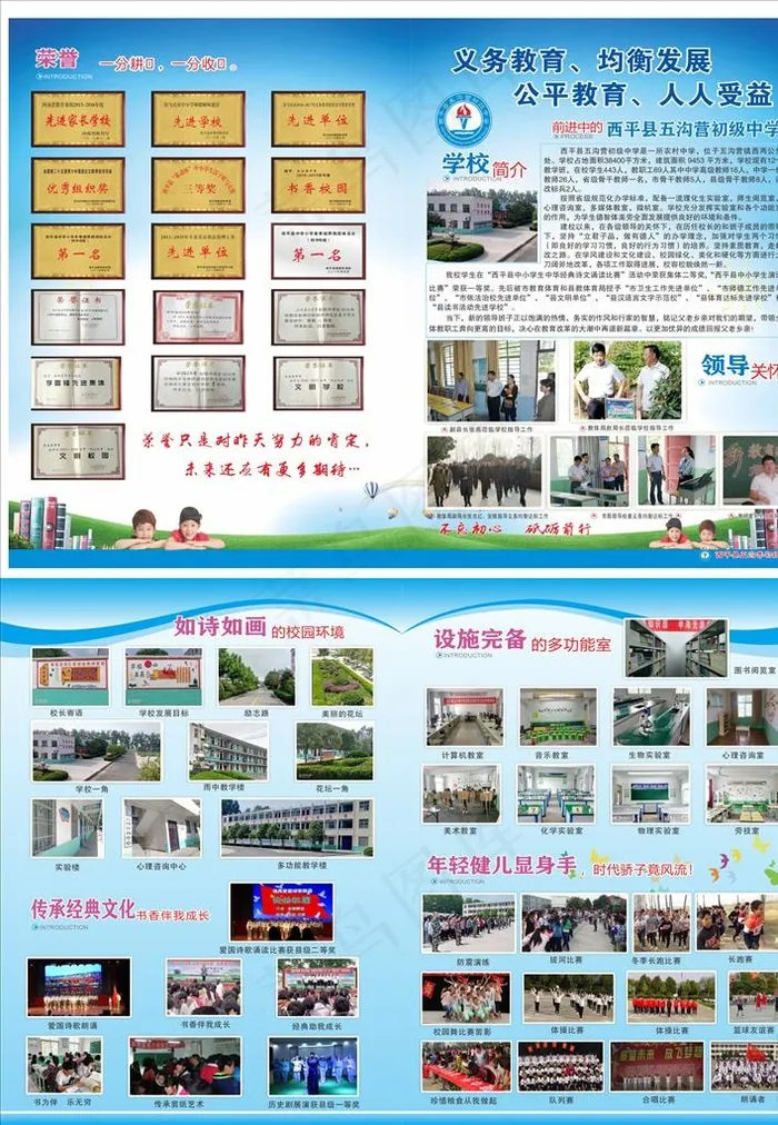 义务教育   均衡发展图片(420X297)cdr矢量模版下载