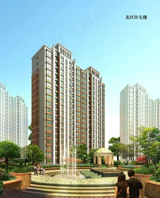 电梯楼效果图图片