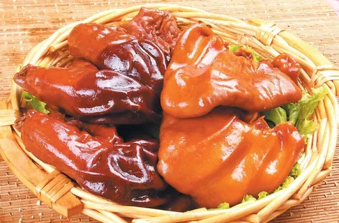 卤猪耳图片 卤猪耳图片
