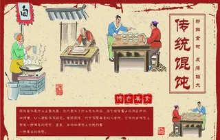 传统馄饨图片