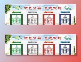 垃圾分类四分法图片