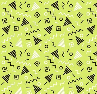 民族风孟菲斯花纹矢量图下载图片