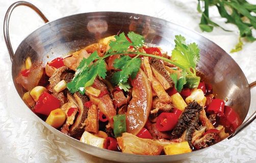 干锅牛杂图片 干锅牛杂图片