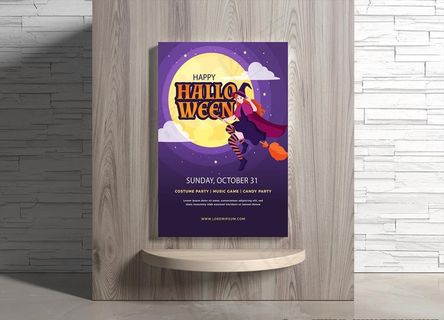 万圣节海报图片