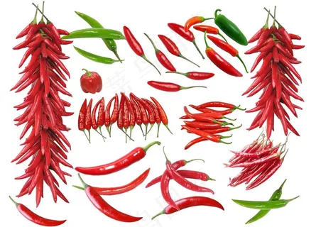 辣椒素材图片