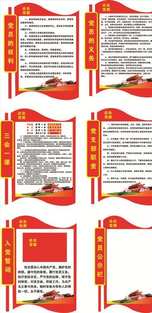 党支部制度入党誓词图片